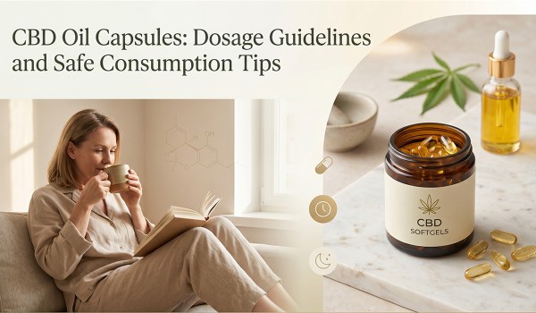 CBD Oil Capsules: Dosage Guidelines and Safe Consumption Tips