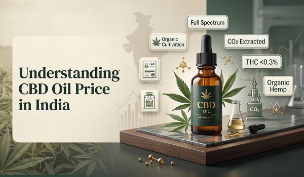 Understanding CBD Oil Price in India: Factors That Affect Cost