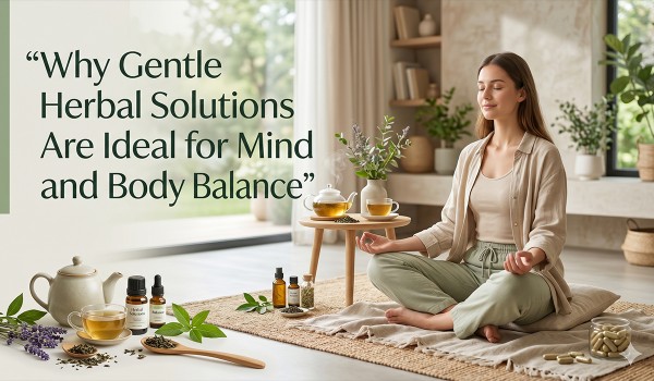 Why Gentle Herbal Solutions Are Ideal for Mind and Body Balance