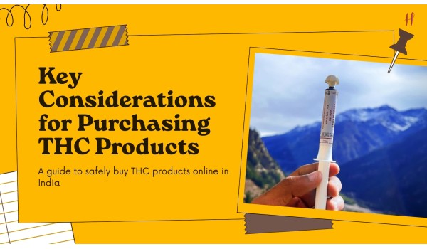 Key Considerations for Purchasing THC Products Online