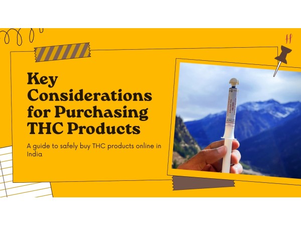 Key Considerations for Purchasing THC Products Online