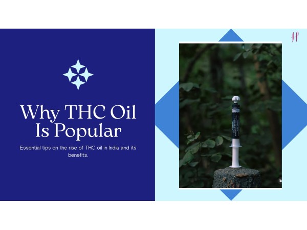 Why THC Oil is Gaining Popularity in India: Major Reasons