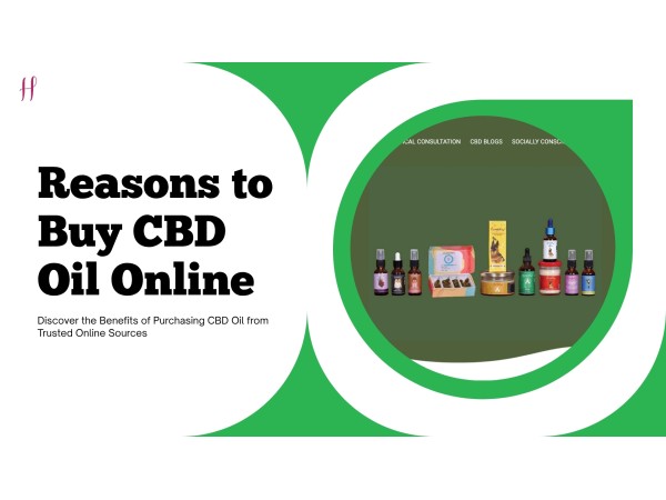 Reasons to buy CBD oil online	