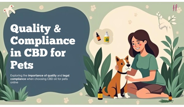 Quality & Compliance: Why Choosing the Right CBD Oil for Pets Online