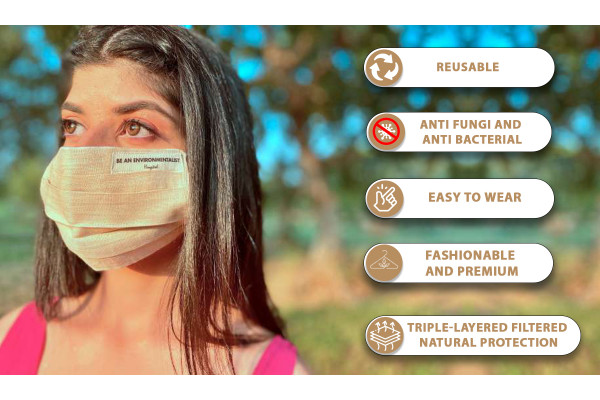 5 Reasons To Choose our Organic Hemp Pollution Mask