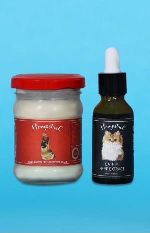 CBD for Cats and CBD Balm for Pets Bundle