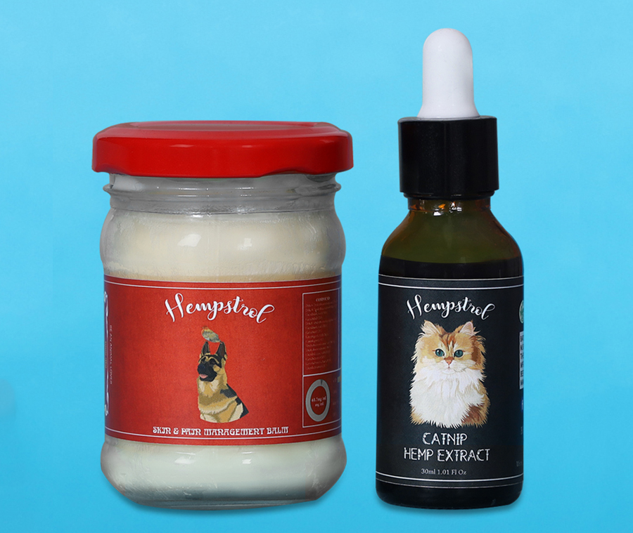 CBD for Cats and CBD Balm for Pets Bundle