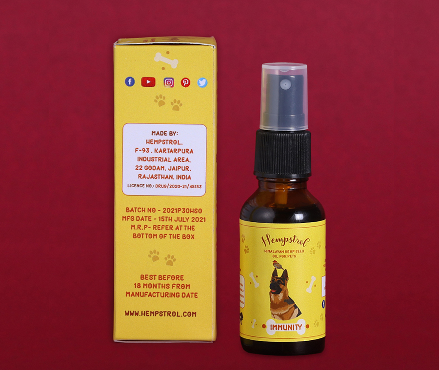 Himalayan Hemp Seed Oil for Pets