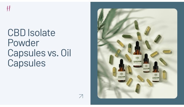 CBD Isolate powder Capsules vs. Oil Capsules: Which One Should You Buy and Why?